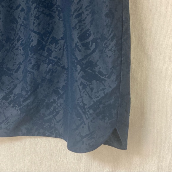 Orvis Women’s Embossed Pull on Skort Shattered Glass Blue Sz L - Picture 6 of 15